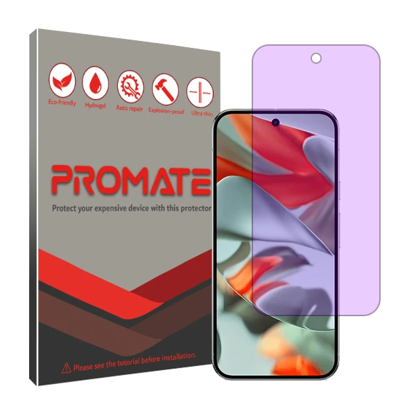 محافظ صفحه نمایش ضداشعه بنفش پرومیت مدل Resistant مناسب برای گوشی موبایل گوگل Pixel 9 Pro XL