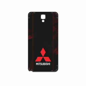 MAHOOT Mitsubishi Motor Cover Sticker for Samsung Galaxy Note 3 Neo