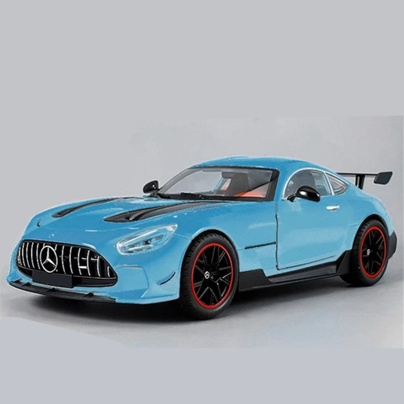 ماشین بازی مدل فلزی موزیکال بنز BENZ AMG GT 118