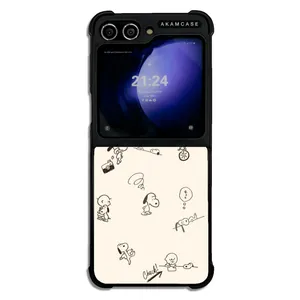 AKAM AMC-WSGZFLIP5-SNOOPY-44 Cover For Samsung Galaxy Z Flip 5