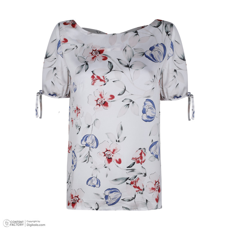 بلوز آستین کوتاه زنانه برنس مدل 01891219134615002424