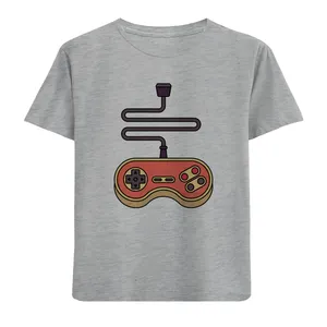 تی شرت آستین کوتاه بچگانه مدل دسته بازی D27