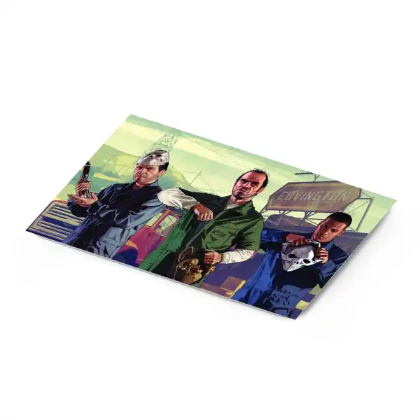 ماوس پد مدل بازی جی تی ای