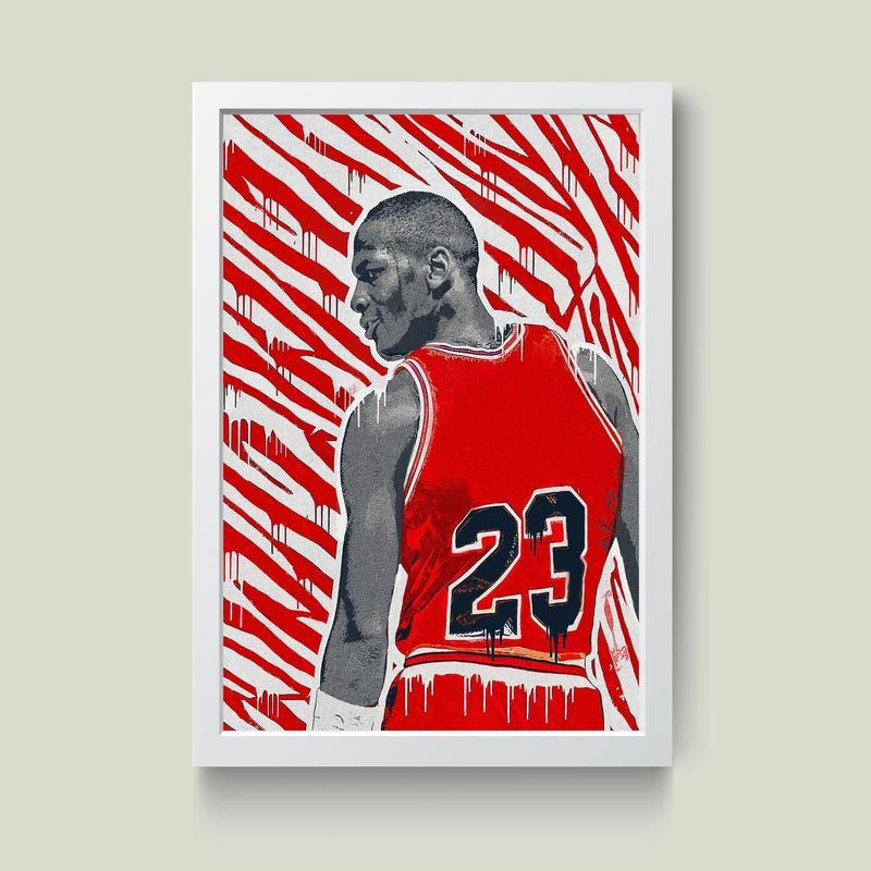 تابلو مدل مایکل جردن MIchel Jordan کد S1506-w