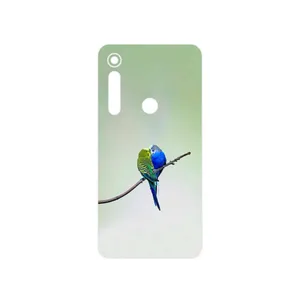 MAHOOT Lovebird Cover Sticker for Motorola One Macro