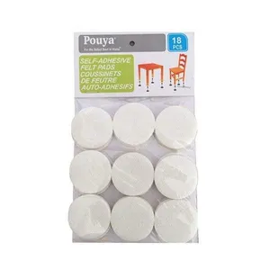 پد پایه مبل پویا مدل MD358 بسته 18 عددی