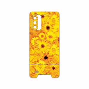MAHOOT Yellow-Flower Cover Sticker for Ulefone Armor 7