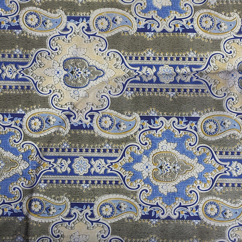 لحاف کرسی سندس مدل ترمه کد F805 سایز 350x350 سانتی متر