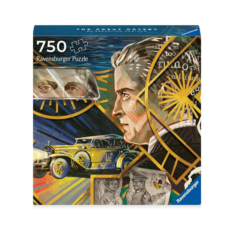 پازل 750 تکه راونزبرگر مدل The Great Gatsby کد 12000996 مناسب برای 14 سال به بالا