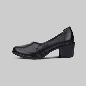 کفش پاشنه دار زنانه چرم عطارد مدل sh340