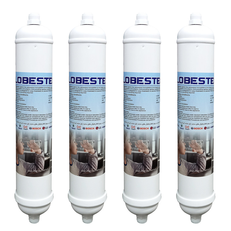 فیلتر یخچال ساید بای ساید لابستر مدل L1500 مجموعه 4 عددی