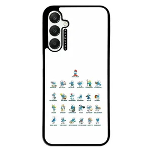 AKAM AMC-WSGA25-SMURFS-3 Cover For Samsung Galaxy A25