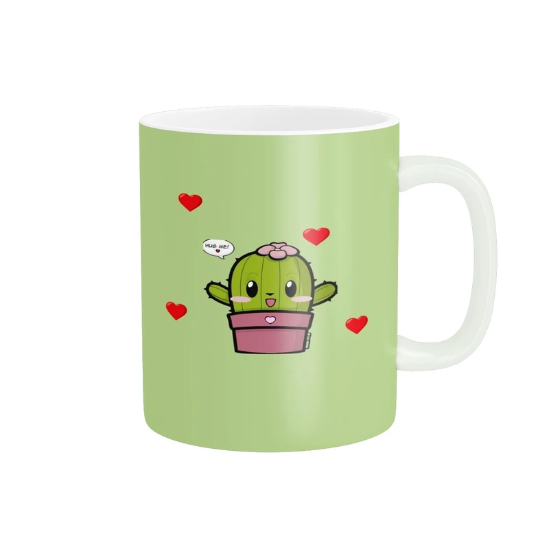 ماگ پادآفرین مدل فانتزی طرح گل کاکتوس کد p9917