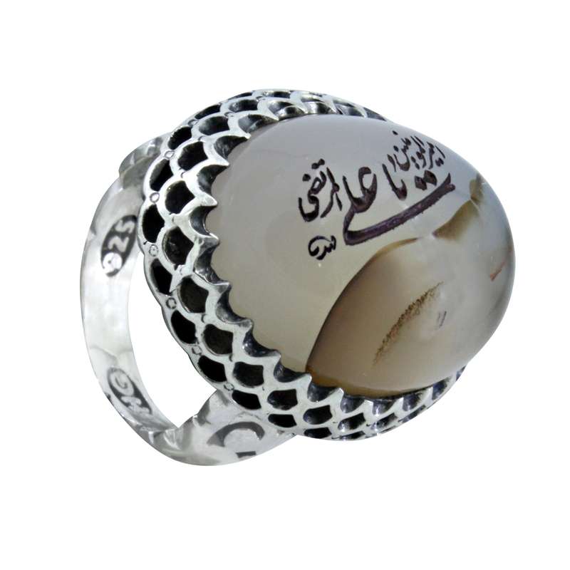 انگشتر نقره مردانه مدل شجر خطی کد ip256