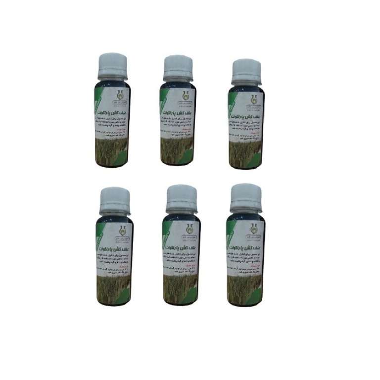 سم علف کش پاراکوات سبزدارو کد P6 حجم 120 میلی لیتر مجموعه 6 عددی