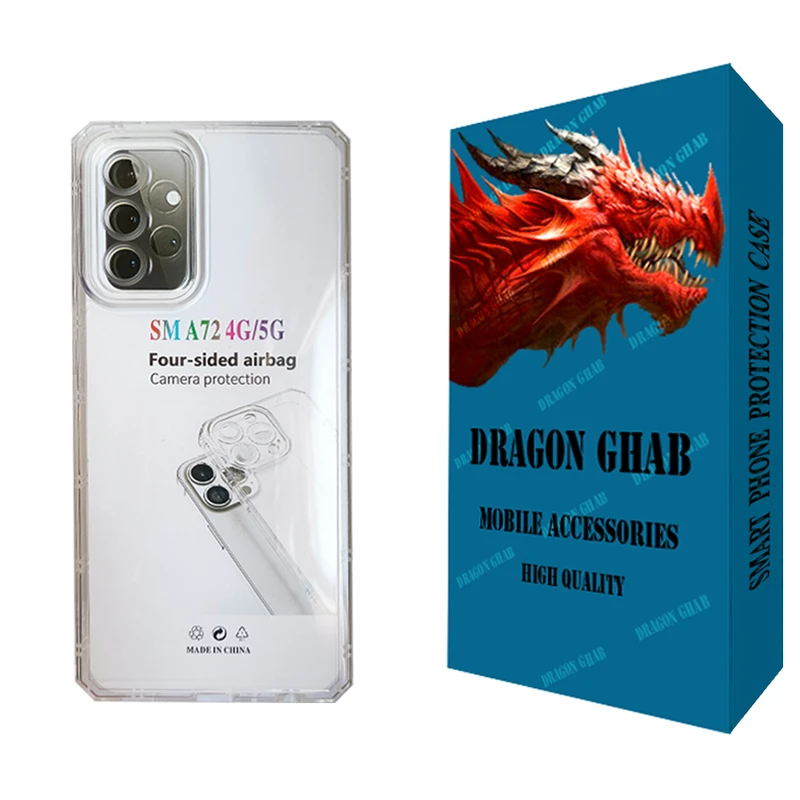 کاور دراگون قاب مدل JELL مناسب برای گوشی موبایل سامسونگ Galaxy A72