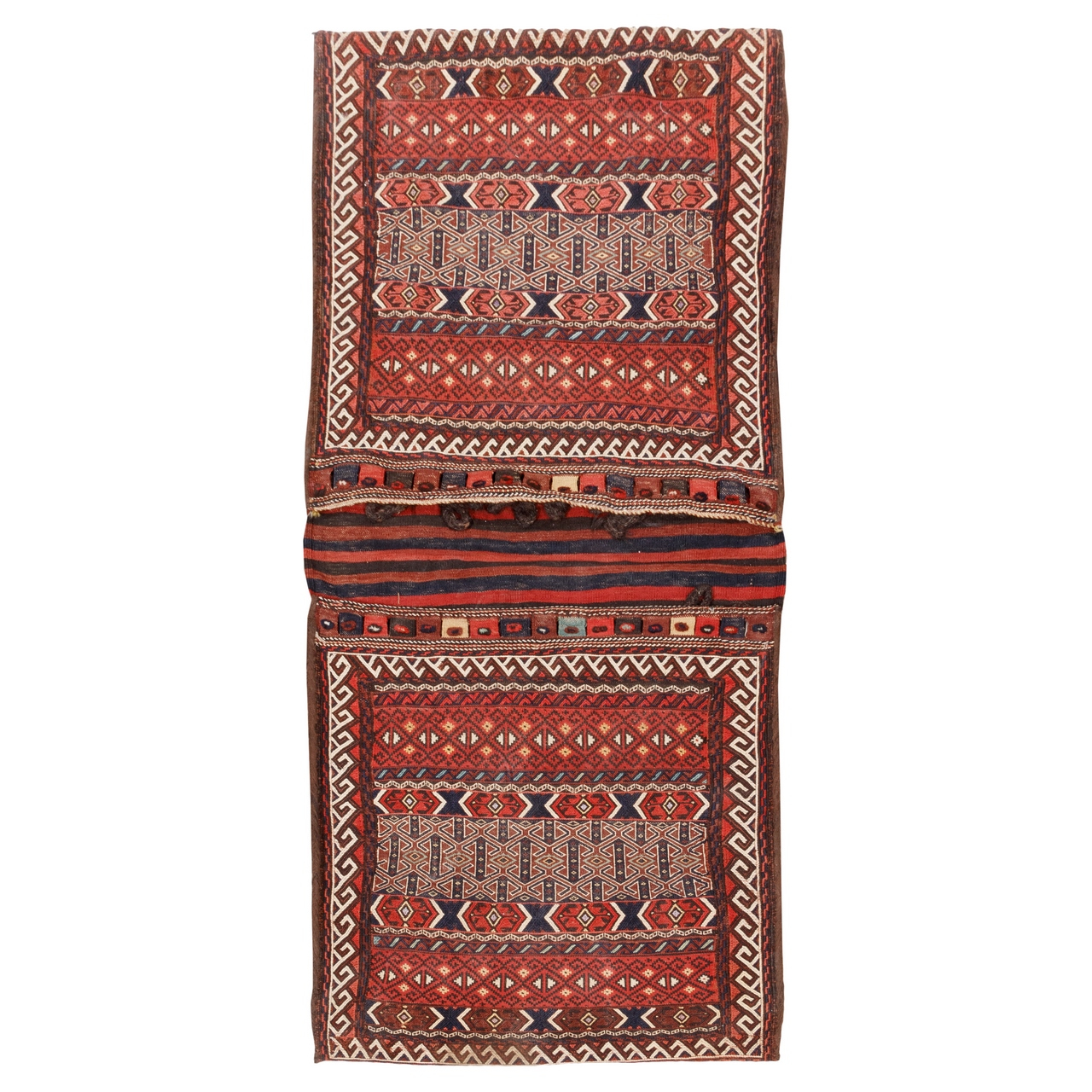 خورجین قدیمی دستباف یک متری سی پرشیا کد 187416