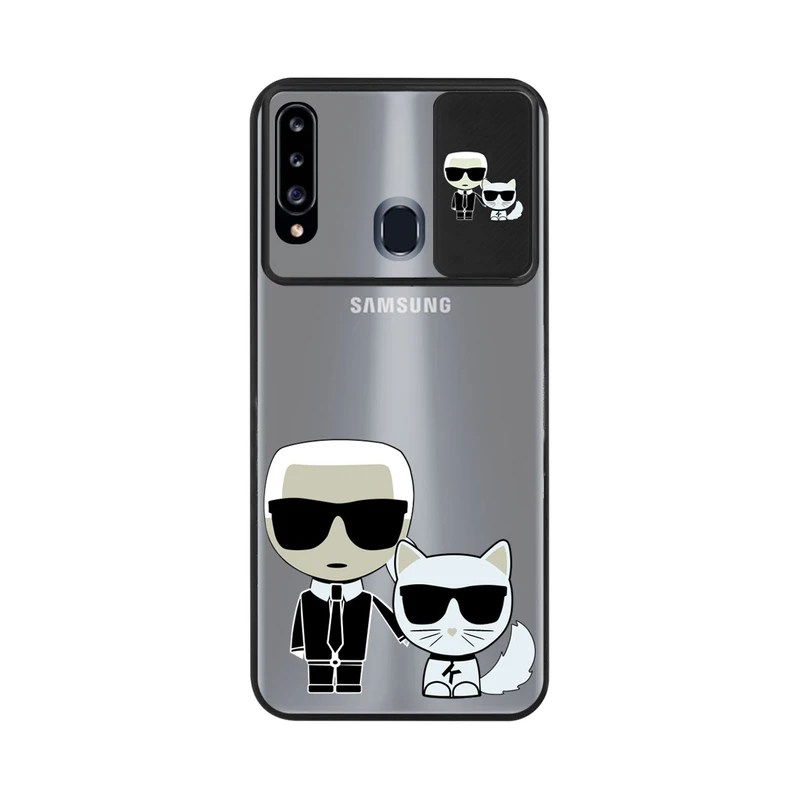 کاور دکین مدل Tilly طرح KARL مناسب برای گوشی موبایل سامسونگ Galaxy A20S