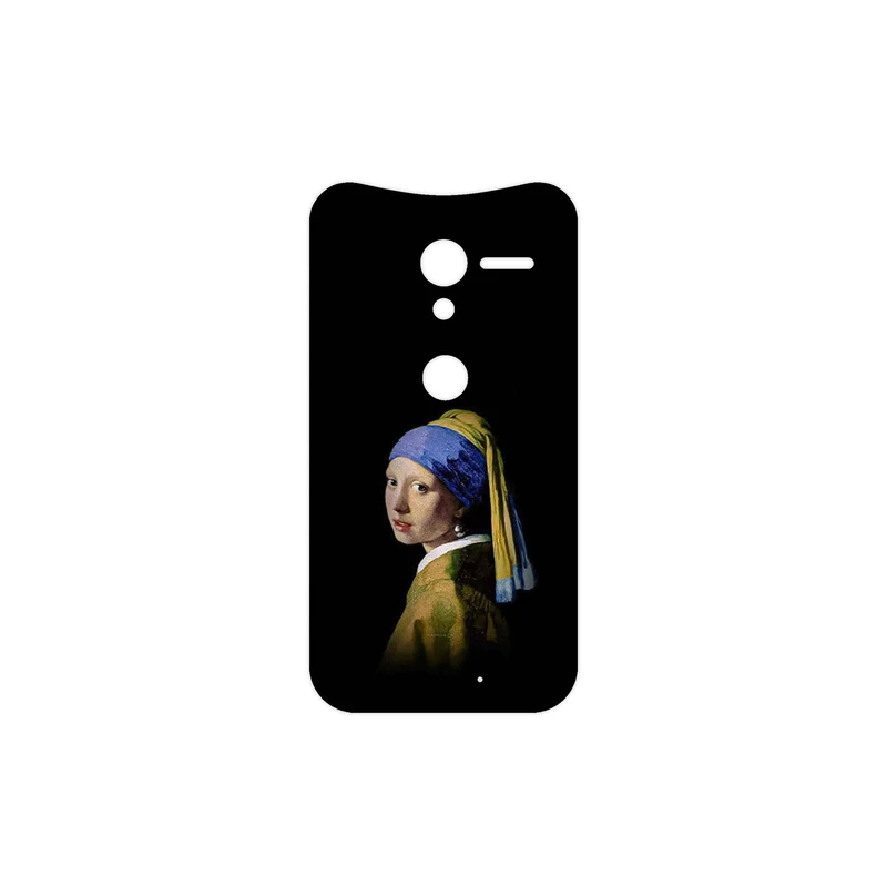 برچسب پوششی ماهوت مدل Girl with a Pearl Earring of Vermeer مناسب برای گوشی موبایل موتورولا Moto X