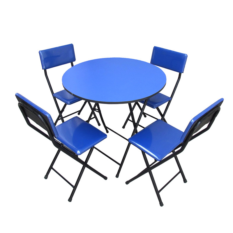 میز و صندلی ناهارخوری 4 نفره میزیمو مدل تاشو کد 5408