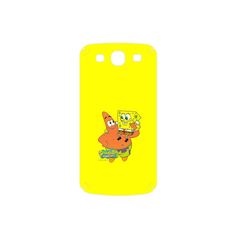 برچسب پوششی ماهوت مدل SpongeBob SquarePants مناسب برای گوشی موبایل سامسونگ Galaxy S3 Neo