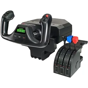 فرمان و پدال بازی لاجیتک مدل FLIGHT YOKE SYSTEM
