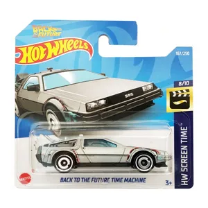 ماشین بازی هات ویلز مدل BACK TO THE FUTURE TIME MACHINE