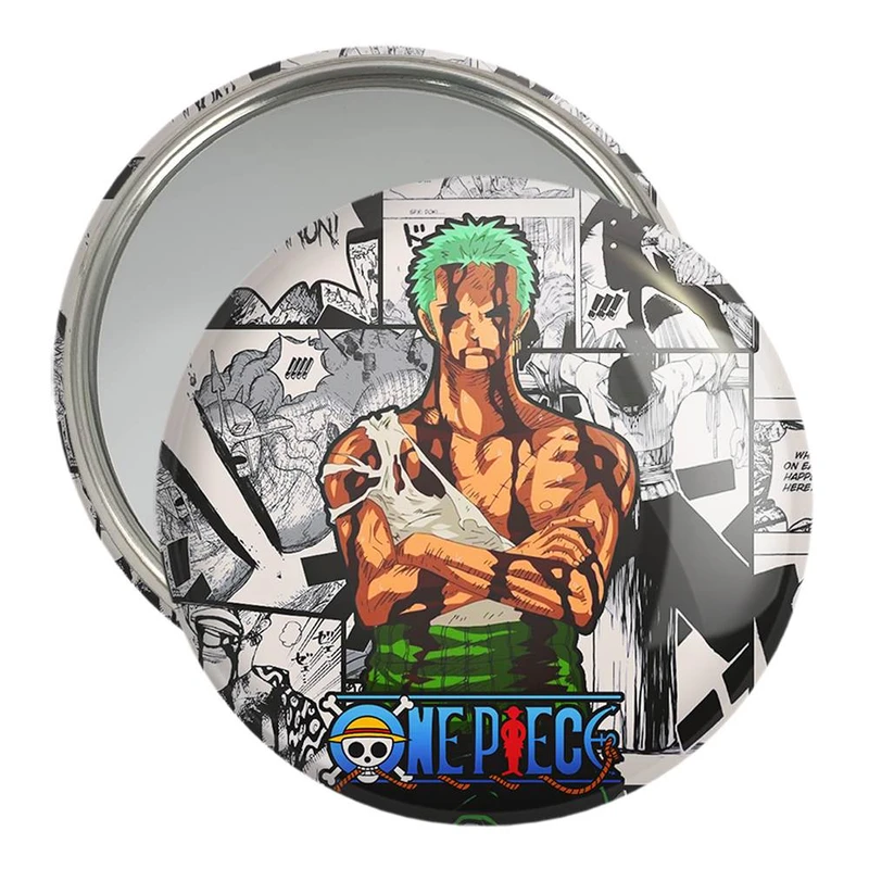 آینه جیبی خندالو مدل رورونا زورو انیمه One Piece   کد 11419