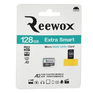 کارت حافظه micro SD XC ریووکس مدل EXTRA SMART A2  استاندارد UHS-I سرعت 120MBps ظرفیت 128 گیگابایت