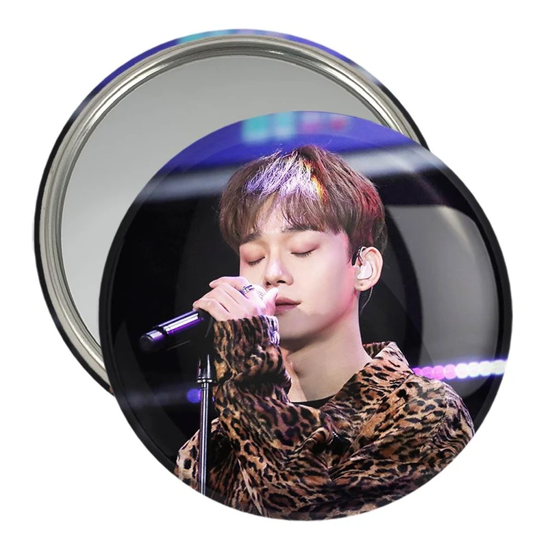 آینه جیبی خندالو مدل چن گروه اکسو EXO  کد 13359