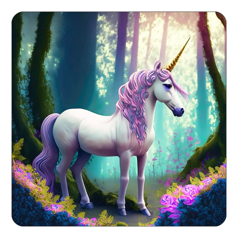 مگنت کاکتی طرح اسب تک شاخ و یونیکورن مدل mp32641