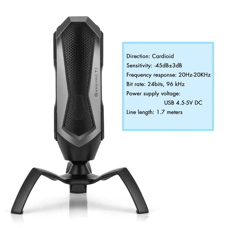میکروفن کندانسر یانمای مدل GAMEPRO T1
