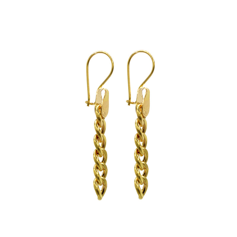 گوشواره طلا 18 عیار زنانه کد 5745