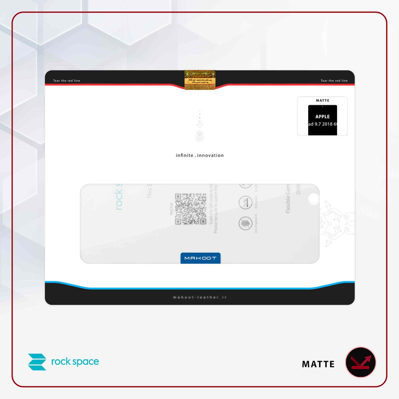 محافظ صفحه نمایش ماهوت مدل PAPER-MT مناسب برای تبلت اپل iPad 9.7 2018 6th generation