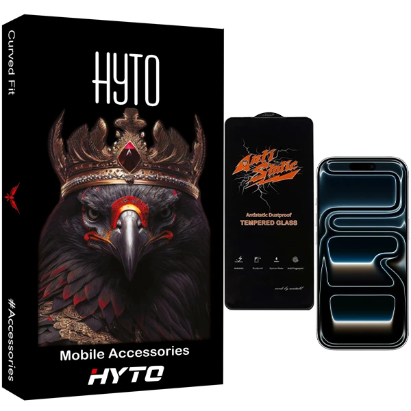 محافظ صفحه نمایش آنتی استاتیک هیتو مدل Endura مناسب برای گوشی موبایل اپل IPhone 17 pro max