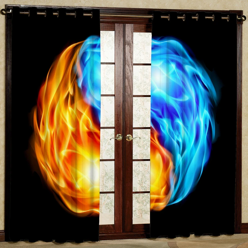 پرده مدل بته جقه طرح آتش مخمل پانچی کد 2168 سایز 200x140 سانتی متر