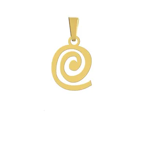 آویز گردنبند هایکا مدل مارپیچ کد a.h 114