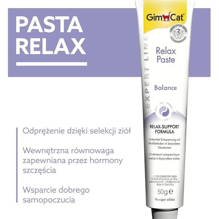 خمیر آرامبخش گربه جیم کت مدل Relax Paste وزن 50 گرم