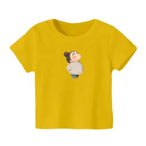 تی شرت آستین کوتاه بچگانه مدل دخترک بامزه