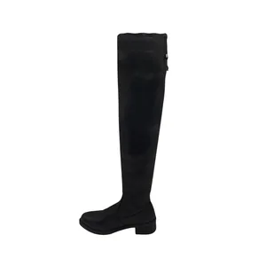 بوت پاشنه دار زنانه سیی 1966 مدل استرج بلند چرمی کد 2394