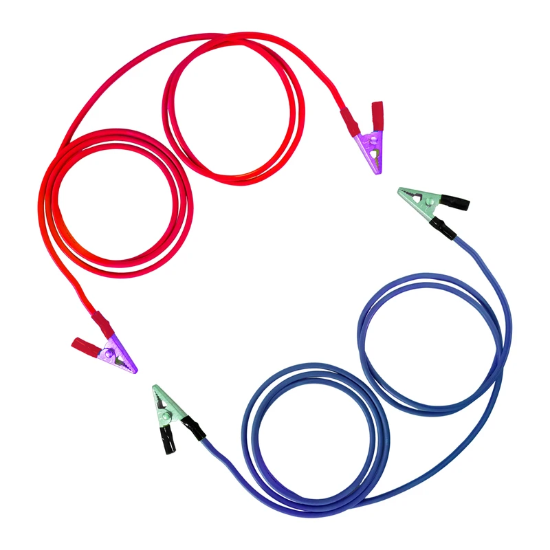 کابل اتصال باتری خودرو مدل Germany 850A-5m مجموعه 2 عددی