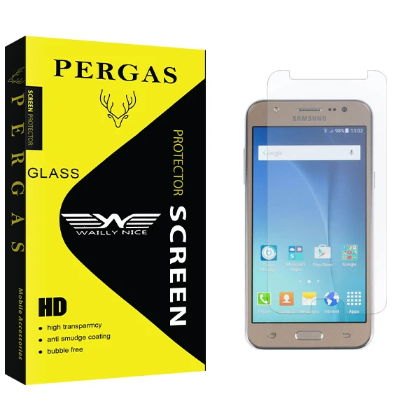 محافظ صفحه نمایش شیشه ای وایلی نایس مدل Pergas Glass مناسب برای گوشی موبایل سامسونگ Galaxy J3