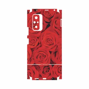 MAHOOT Red-Flower-FullSkin Cover Sticker for Xiaomi Redmi Note 10 Pro Max