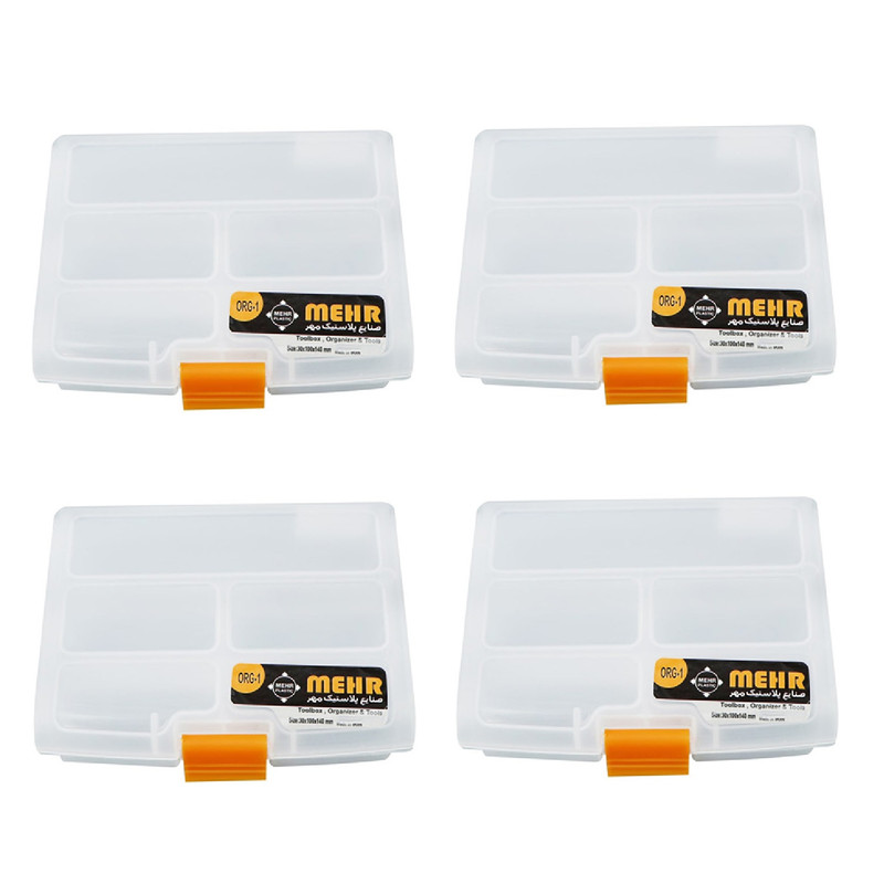 جعبه ابزار مهر مدل ORG1 بسته چهار عددی جعبه ابزار مهر مدل ORG1 بسته چهار عددی