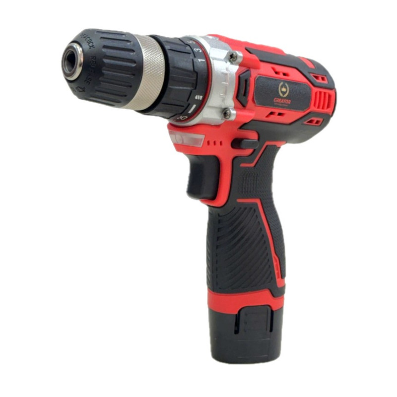 دریل پیچ گوشتی شارژی کریتور مدل DLRED18V مجموعه 30 عددی دریل پیچ گوشتی شارژی کریتور مدل DLRED18V مجموعه 30 عددی