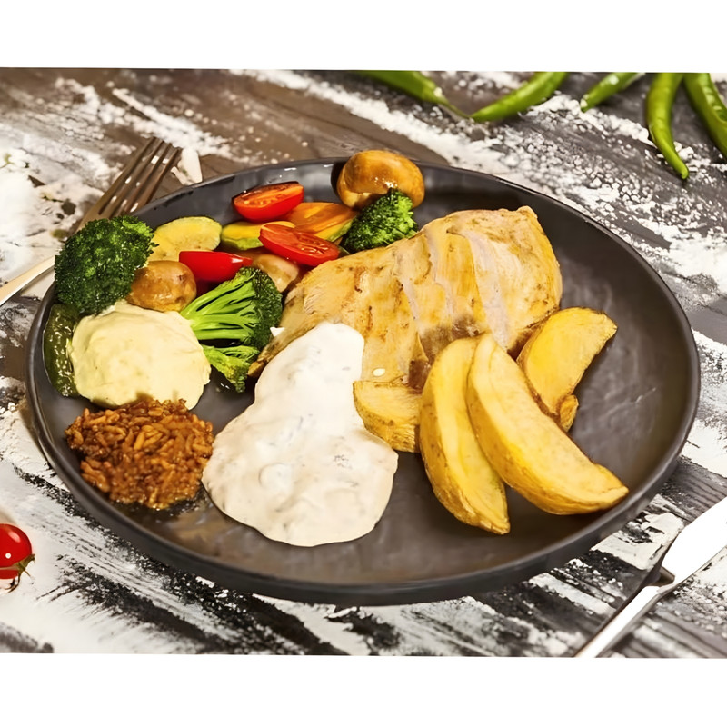بشقاب سرو مدل چنار کد p0218426