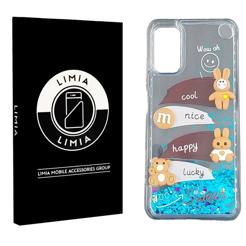 کاور لیمیا مدل آکواریومی لنزدار طرح عروسکی برجسته مناسب برای گوشی موبایل شیائومی Redmi Note 10 5G/Poco M3 Pro