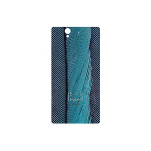 MAHOOT Turquoise feathers Cover Sticker for Sony Xperia X