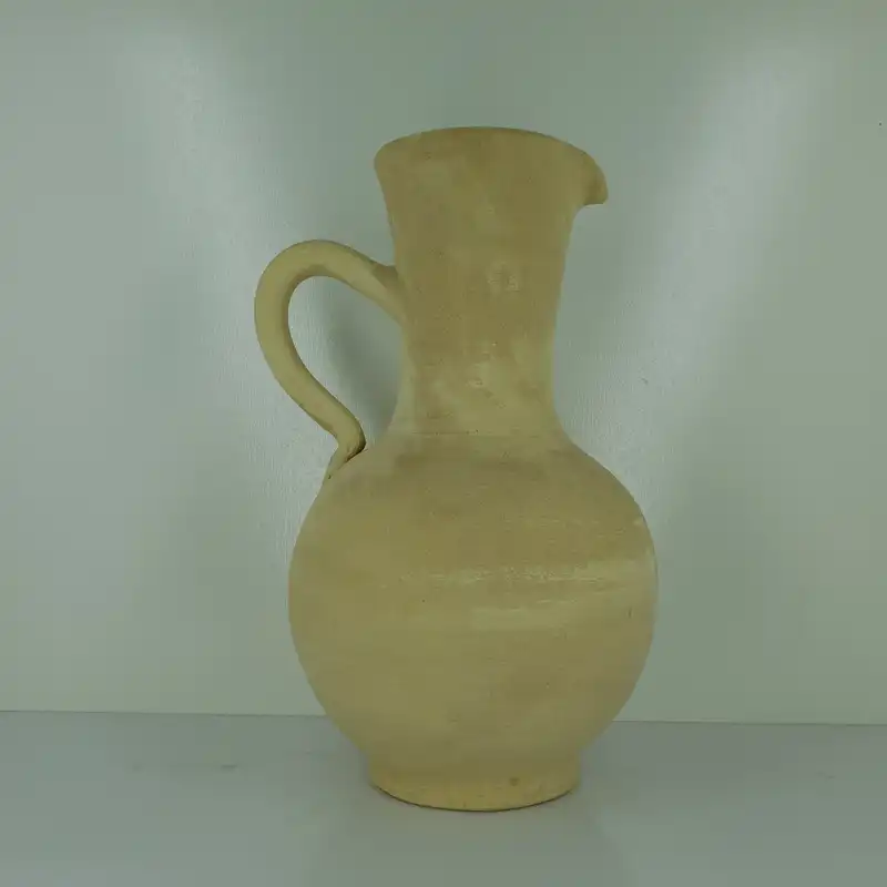 پارچ سفالی خام مدل سنتی