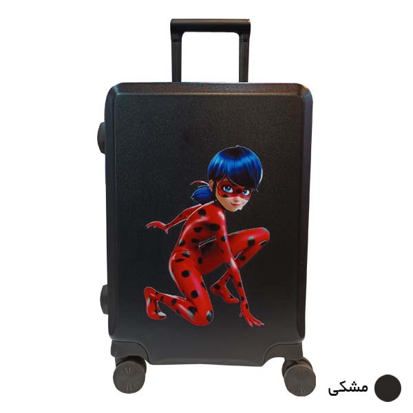 چمدان کودک مدل دختر کفشدوزکی کد 20